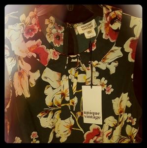 Unique Vintage 1940s Dress